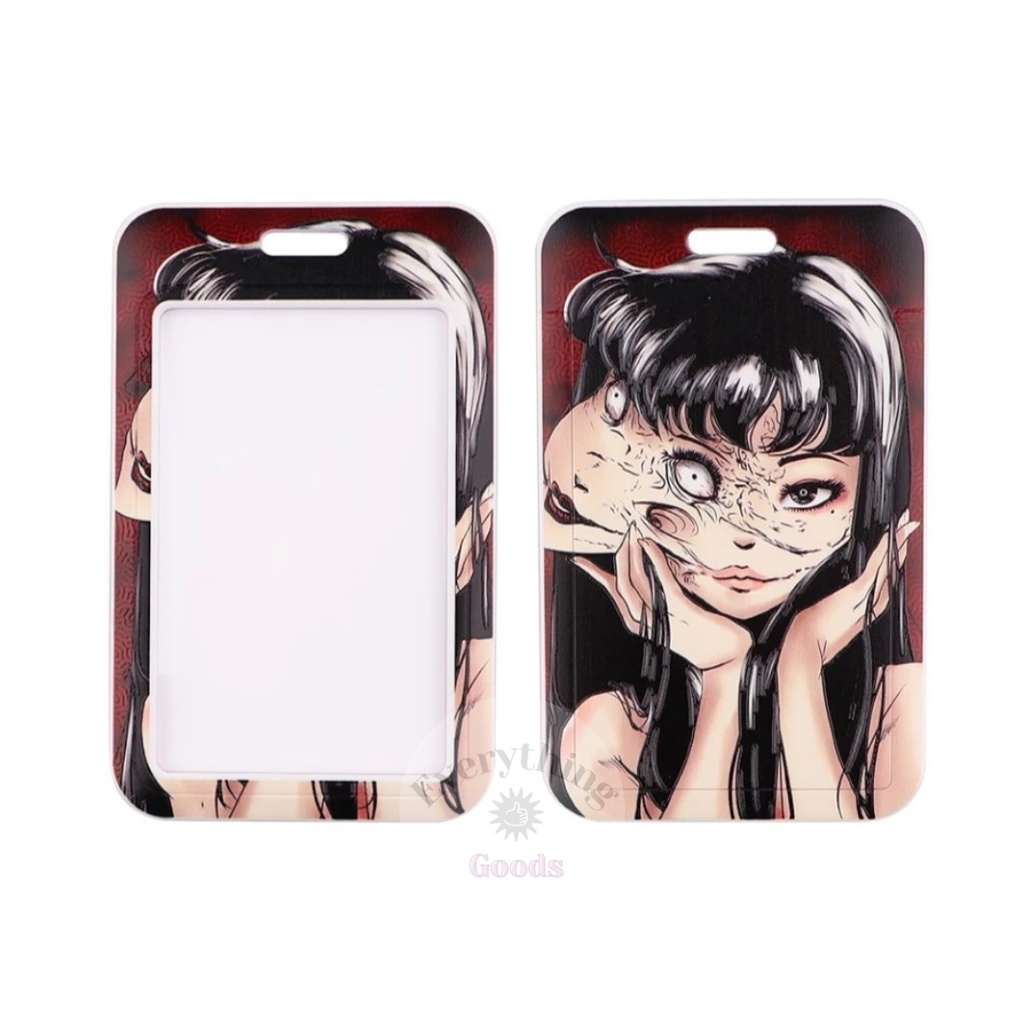 

Everything Goods - BH000035 Junji Ito Tomie Color Badge Holder ID Card Holder Name Tag Lucu