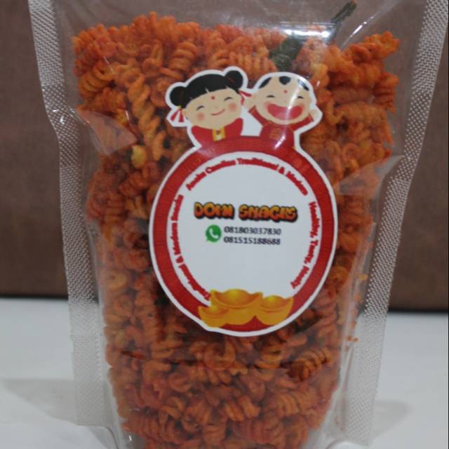 

Makaroni spiral pedas