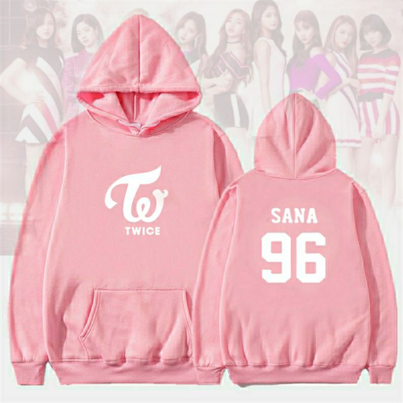 S - XXXXXL(6XL) Hoodie TWICE (CUSTOM NAMA IDOL) Jaket K-Pop BIGSIZE Pria Wanita 5XL 4XL 3XL 2XL XL L