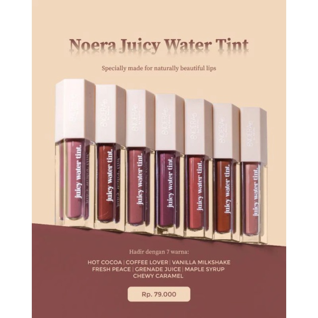 NOERA JUICY WATER TINT - Liptint - Lip Tint