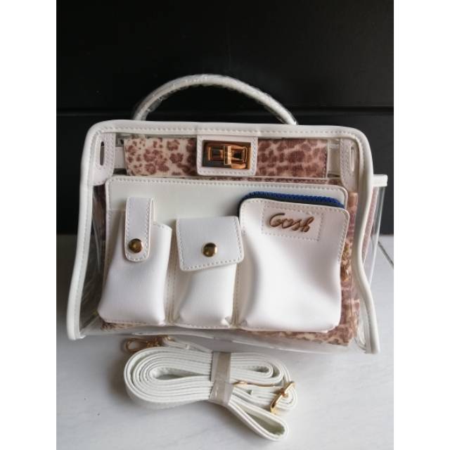 

New gosh bag new arrv art 411 white hrg tag 600