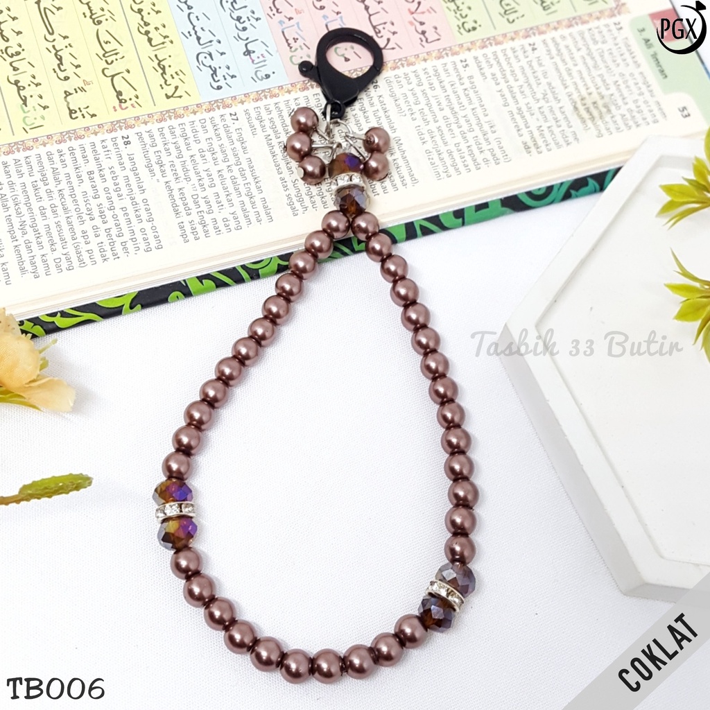 PGX Tasbih Gantungan Kunci 2in1 Isi 33 Butir Fashion Muslim TB006