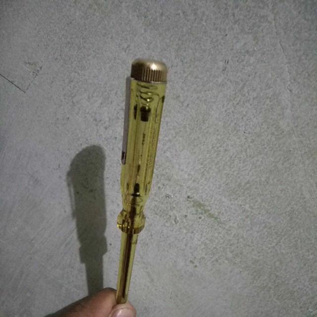 Obeng Tespen ( 66-119-s ) Ac 3 X 150mm Spark Testing Screwdriver 66-119 Stanley