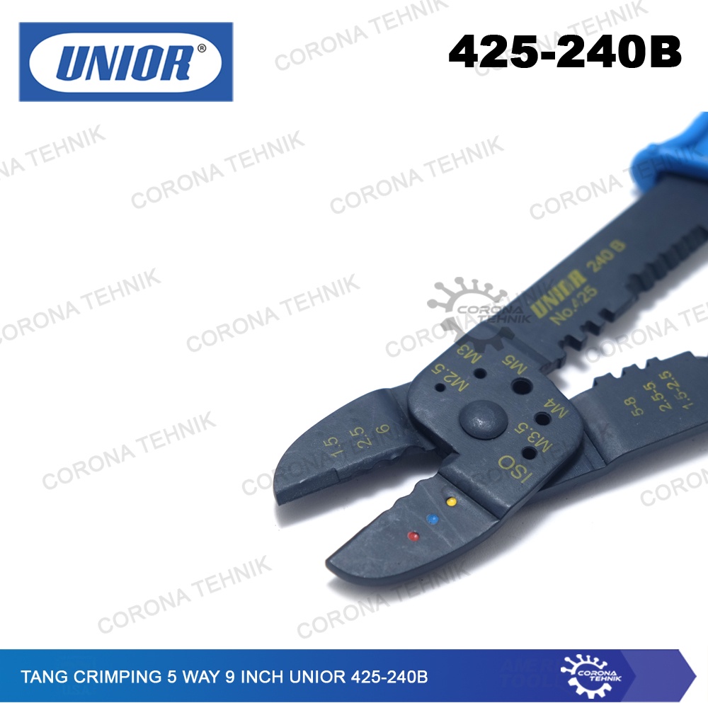 UNIOR 425-240B - Sale - Tang Crimping 5 Way 9 Inch