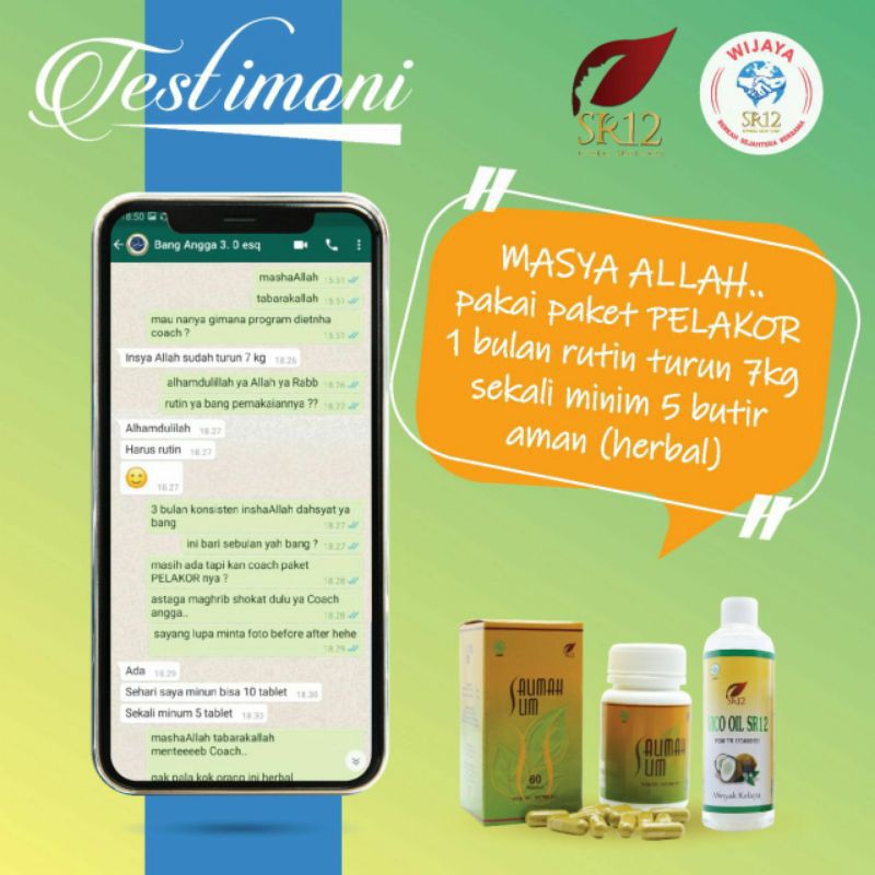 Obat Diet - Pelangsing Herbal - Penurun Berat Badan - Pembakar Lemak - Pembakar Lemak Perut - Pembakar Lemak Perut Buncit - Pembakar Lemak Tubuh - Paket Pelakor SR12