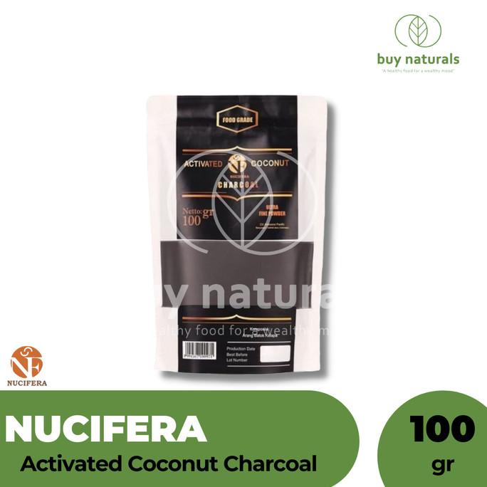 

Activated Charcoal (arang aktif) Food Grade Nucifera 100gr
