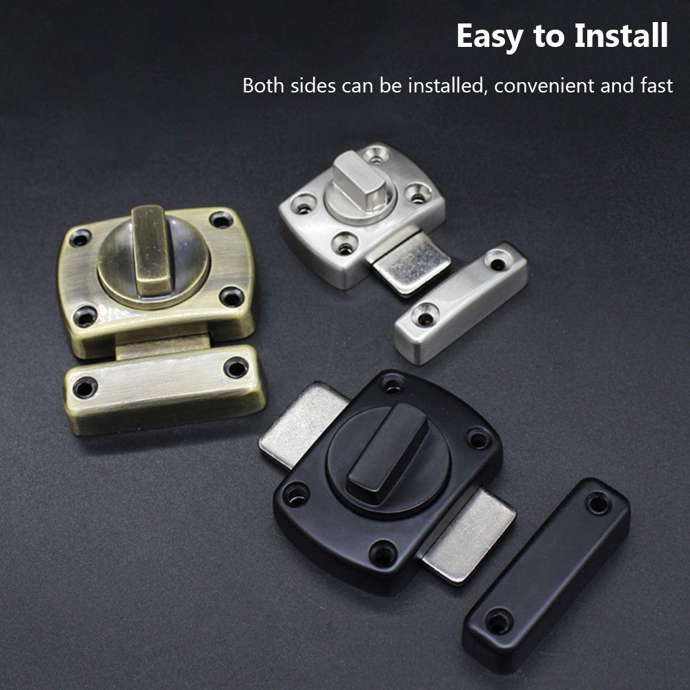 Suyo Grendel Pintu Professional Pengaman Rumah Rotatry Switch Gate Latch