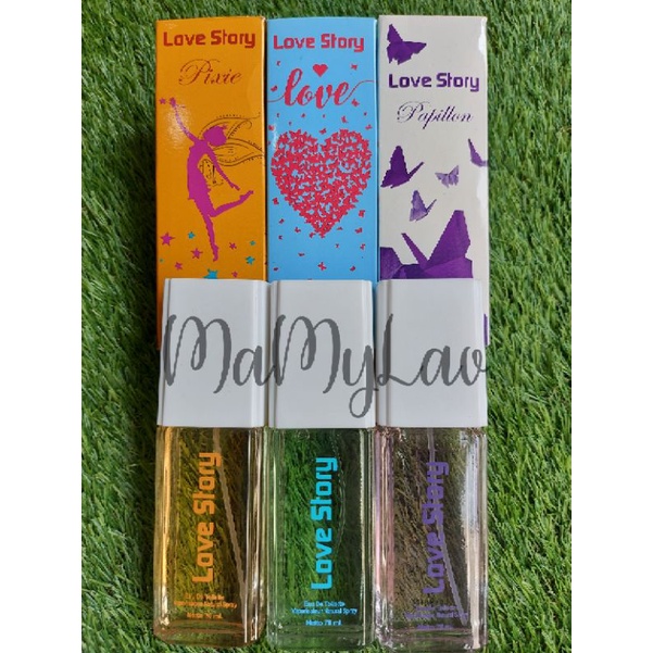 Parfum wanita merk Love story