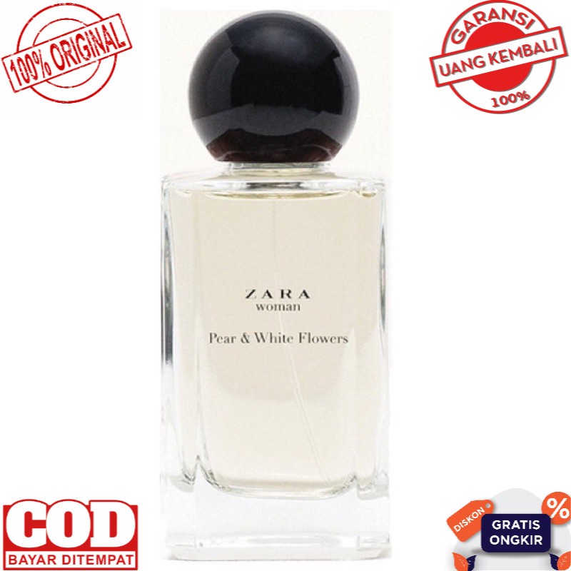 Parfum Original Wanita Zara Woman Pear & White Flowers EDT 100 ml