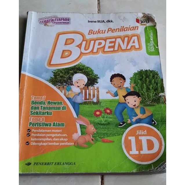 Bupena kelas 1 SD / Bupena 1C / Bupena 1D