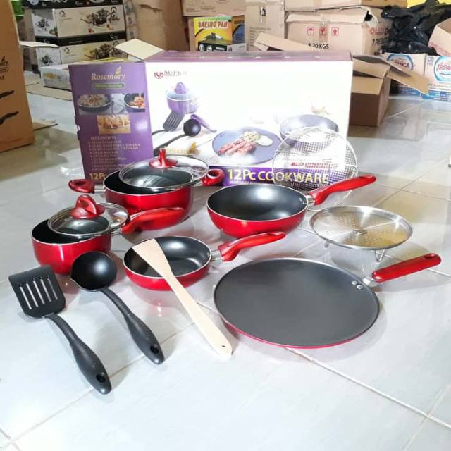 Supra set cookware 12pc