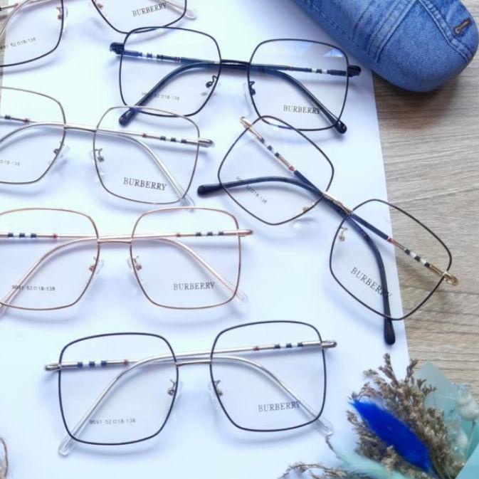 Grosir Frame Kacamata 9691, Gratis Lensa Minus, Kacamata Antiradiasi, Kacamata Baca, Kacamata Korea#