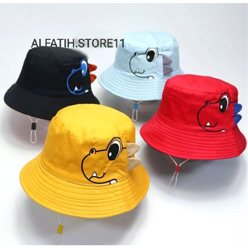 Topi buket anak laki /Dino perempuan motif tali buket