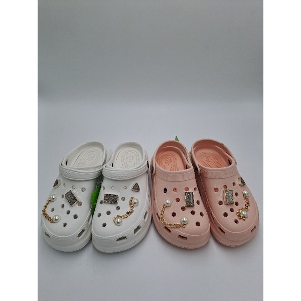 Crocs bae clog fashion / Crocs bae fashion include jibitz diamond