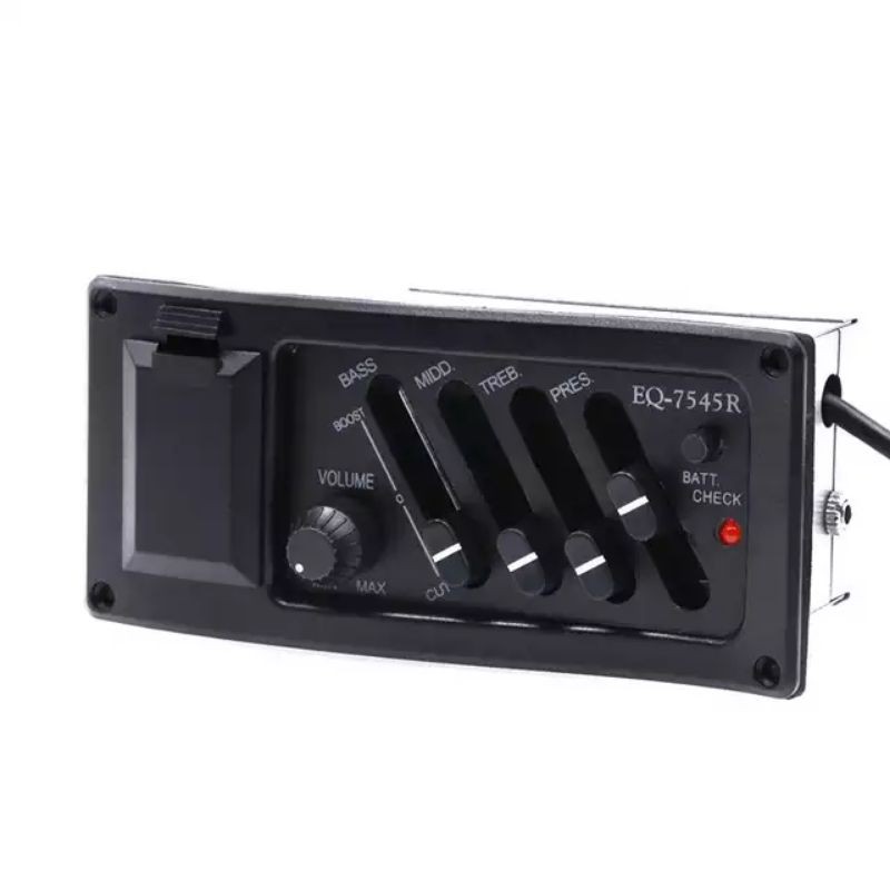 Preamp Equalizer Pickup Gitar 7545r