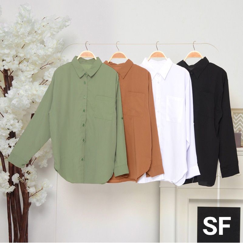 KEMEJA POLOS MONALISA