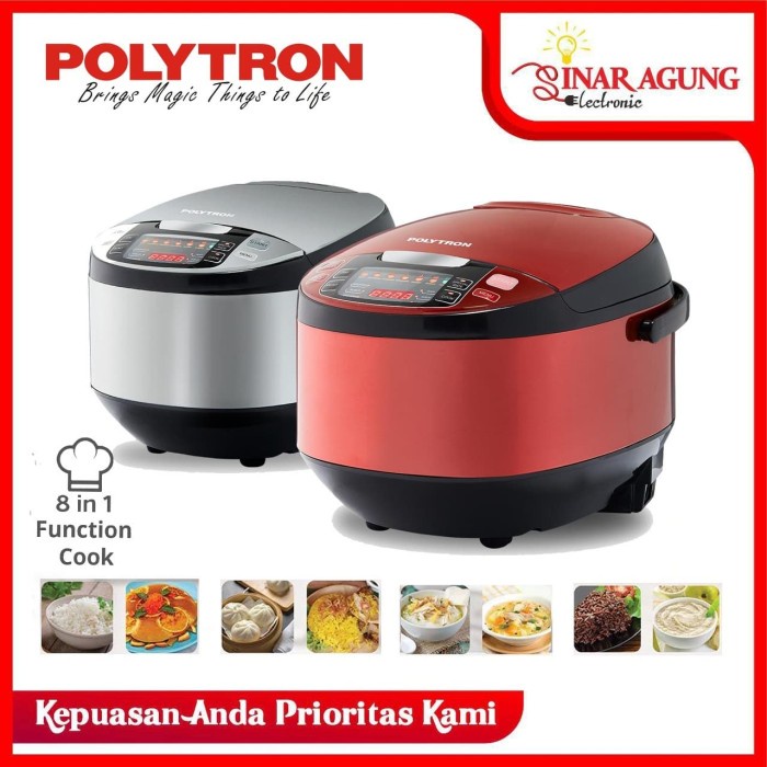Jual Rice Cooker 3in1 Manual Smart Chef Stainless Steel R9O8 Hemat