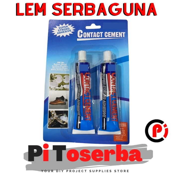 Contact Cement Lem Serbaguna For Sepatu Keramik Plastik Kayu Kaca 40gr