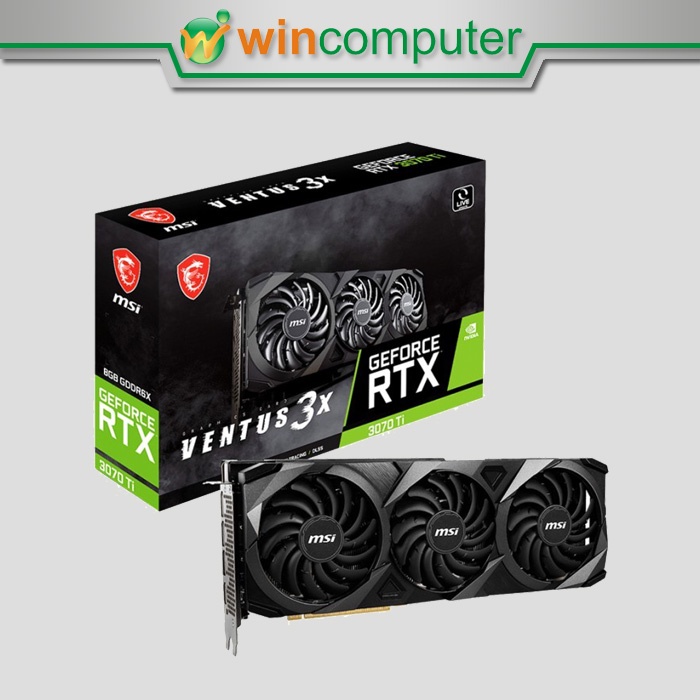 VGA Card MSI Geforce RTX 3070 Ti Ventus 3X OC 8GB