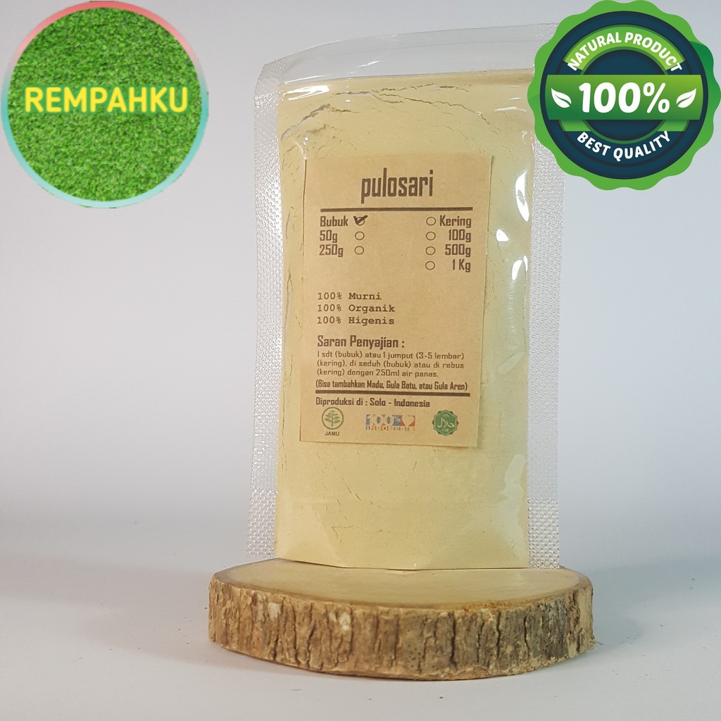 

PULOSARI / POLOSARI BUBUK 250 GRAM - Alyxia Oliviformis - MURNI