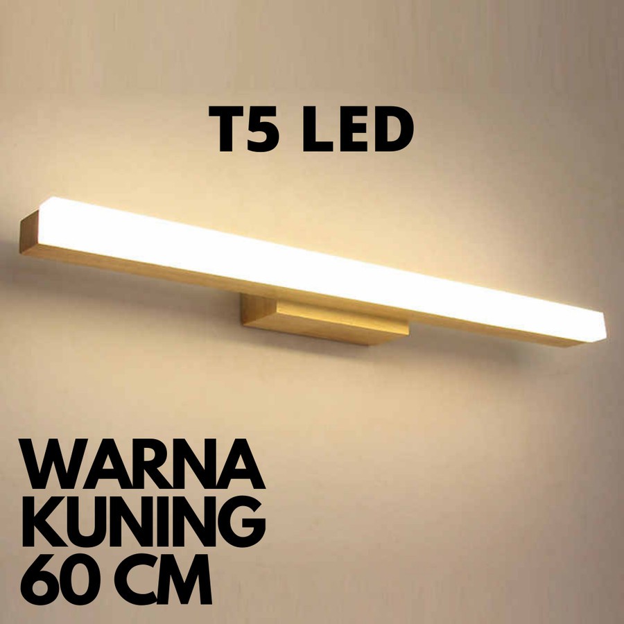 LAMPU T5 LED 60 CM KUNING 8 WATT LAMPU LED T5 60cm LAMPU T5 KUNING LED