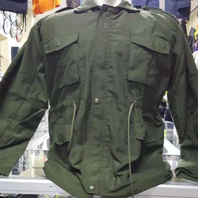jaket ripstok hijau | jaket parka | Jaket Kotak Hijau | Jaket Korea Hijau | Jaket motor HIJAU TNI