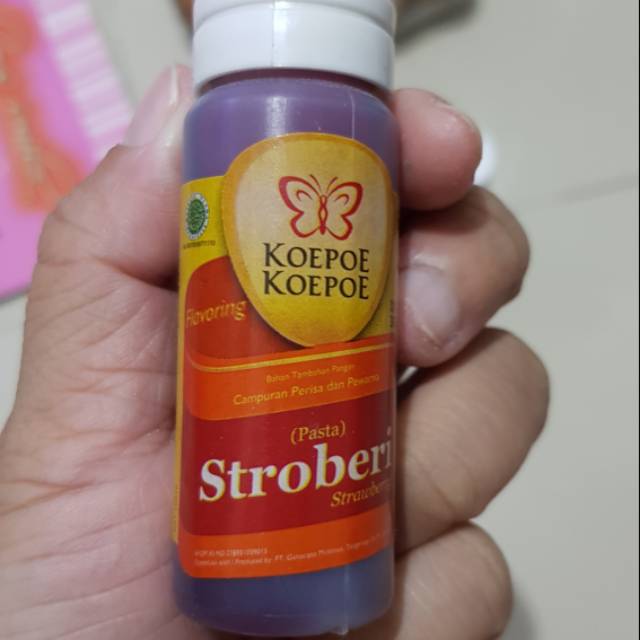 

Pasta/Pewarna Koepoe Koepoe Stroberi