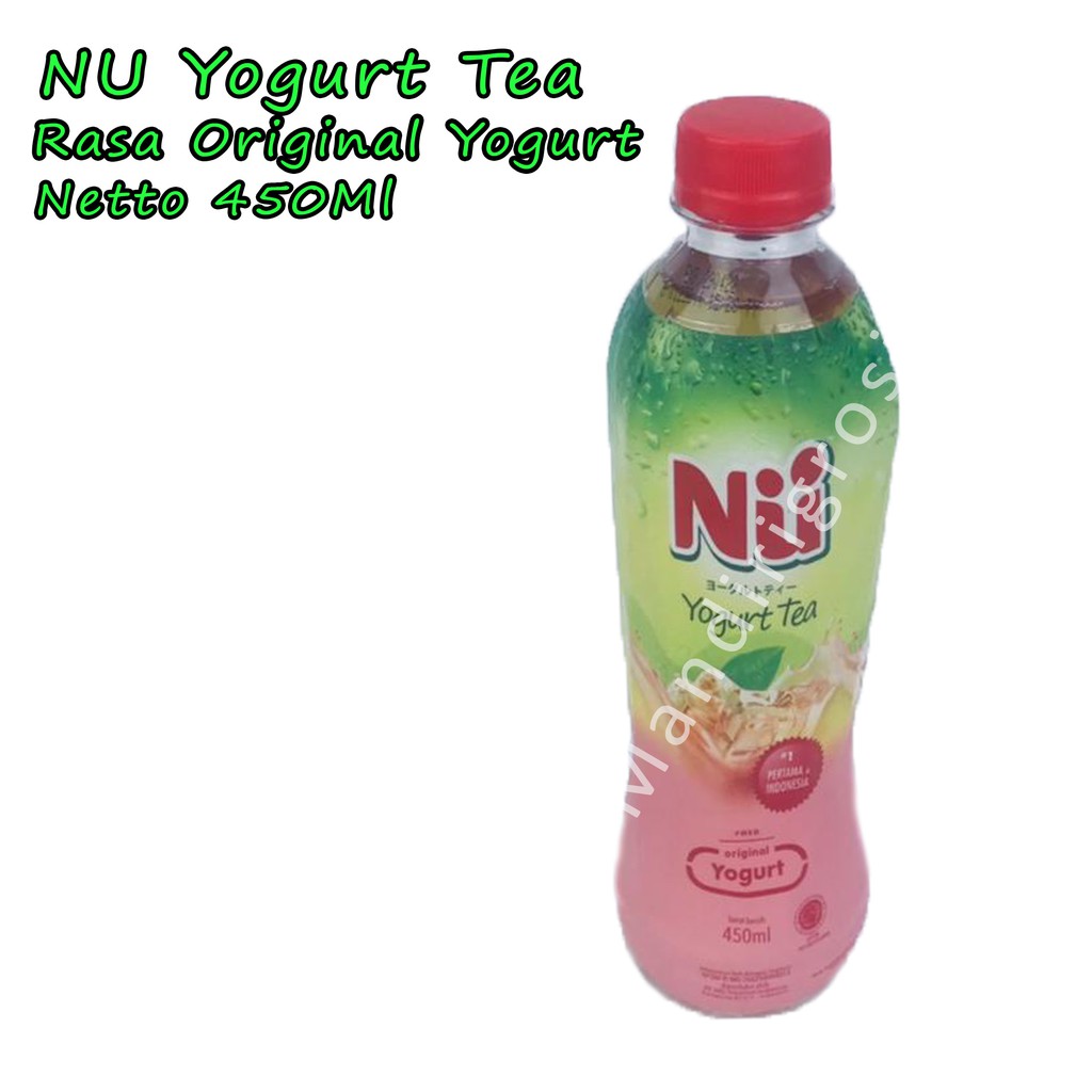 Minuman *NU Yogurt Tea * Rasa Original Yogurt * 450ml