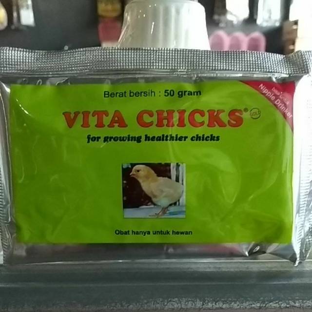 VITA CHICK  VITACHICK 50 gram vitamin pertumbuhan ayam bebek