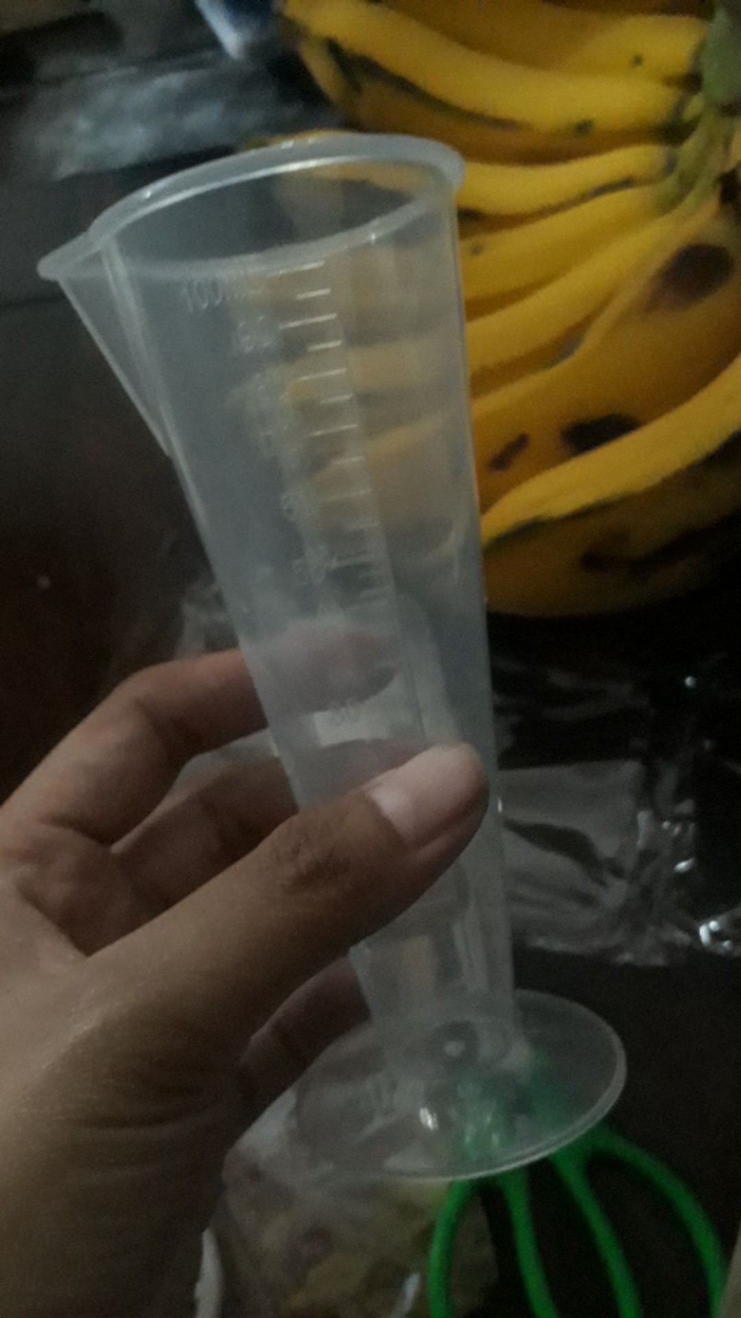 Gelas Ukur 100 Ml Bahan Plastik