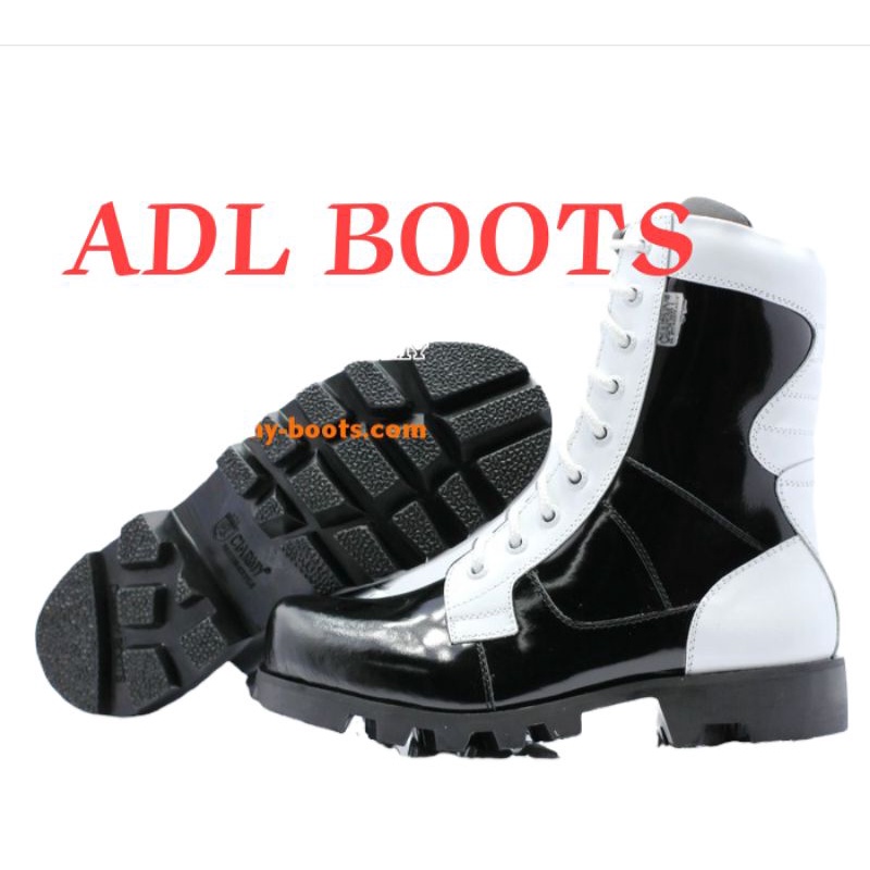 sepatu pdl provost polri mengkilap c04