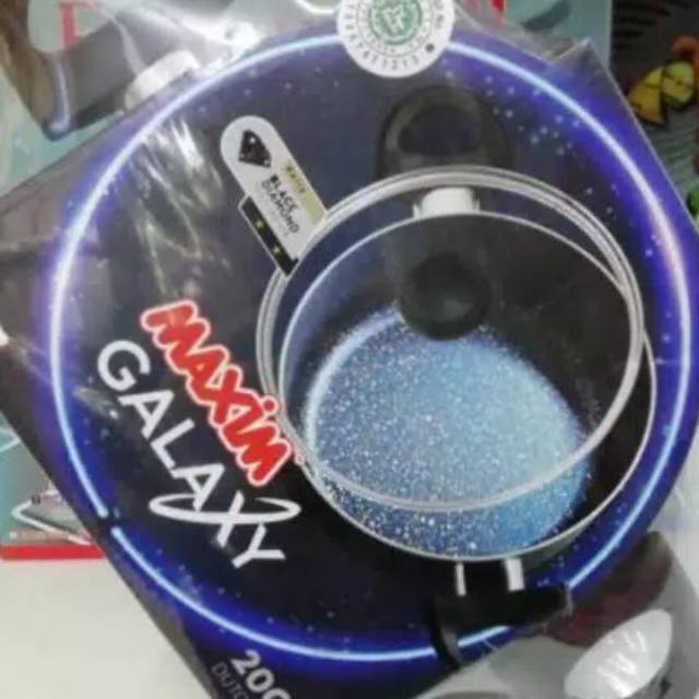 Maxim Galaxy Dutch Oven / Kukusan 20cm GAL20DO With Cover + Tutup Kaca