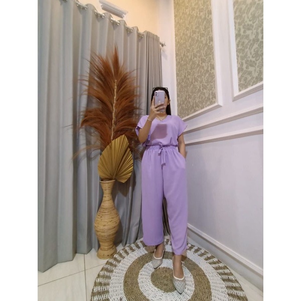 ONE SET | SET CROP CRINKLE AIRFLOW