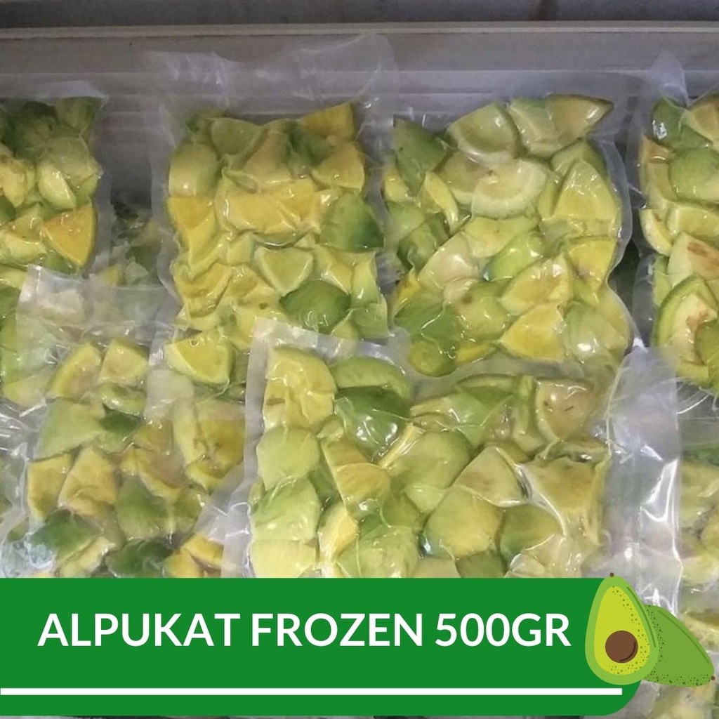 

Alpukat Frozen 1 Kg | Alpukat Mentega Beku 500gr| Buah Alpukat Frozen Tanpa Biji | Daging Buah Alpukat | Avocado Frozen