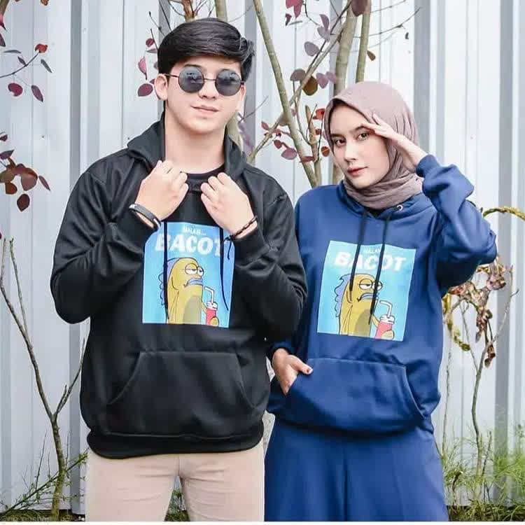 Hoodie Jumper Bacot Pria dan wanita