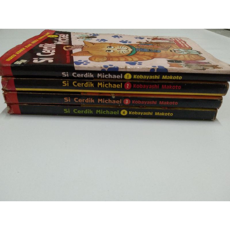 si cerdik michael 1-4 end cetakan lama
