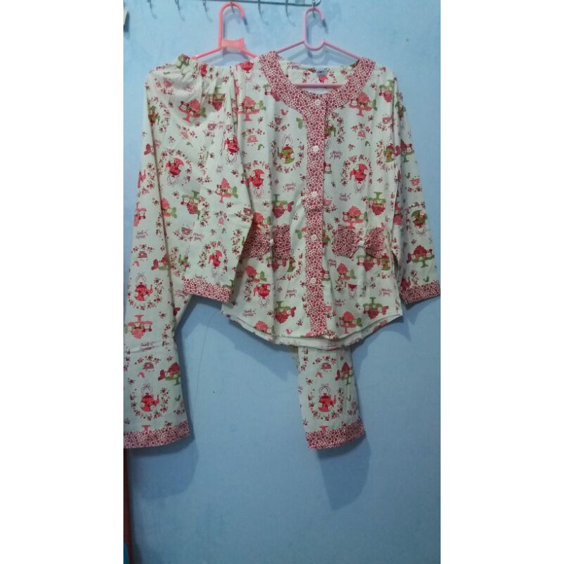 Babydoll AMRO lengan panjang celana panjang