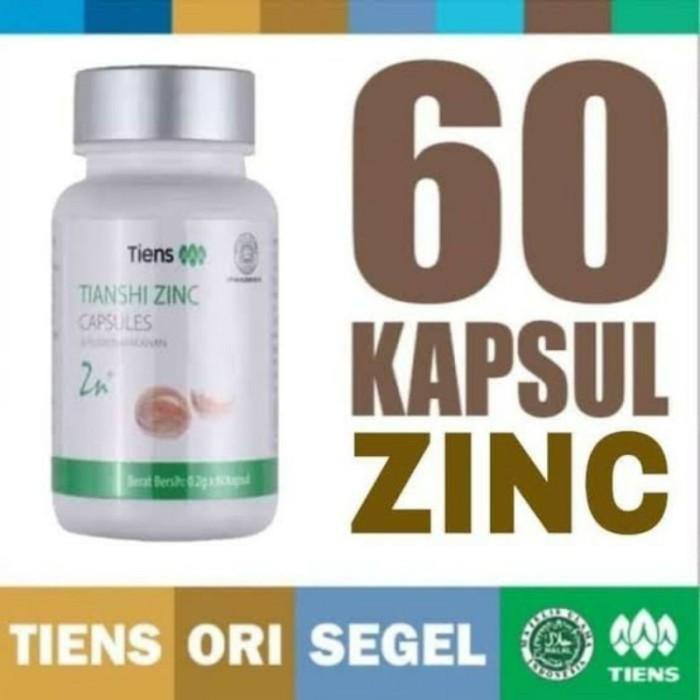 Jual Tiens Zinc Capsules Isi 60 Kapsul Tianshi Zinc Kapsul Tiens Ori