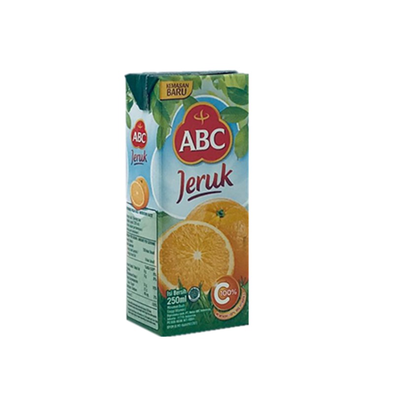 ABC / Minuman Buah  / 250ml / Leci / Jeruk