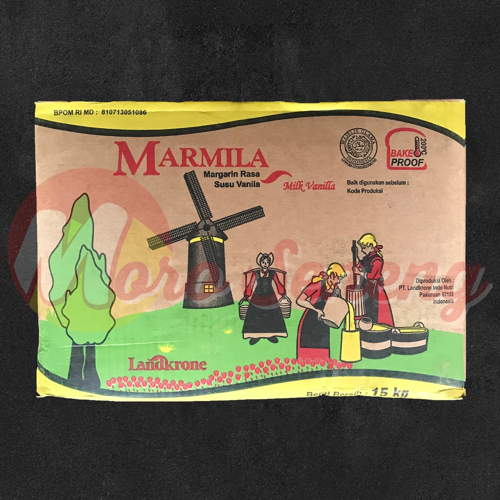 Marmila Margarin Susu Vanila / Mentega Milk Vanilla Repack