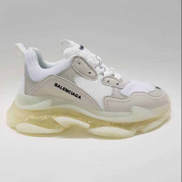 Balenciaga Clear Sole V2 Sepatu Sport Pria Wanita Anak Remaja Dewasa Casual Santai Kekinian Hits