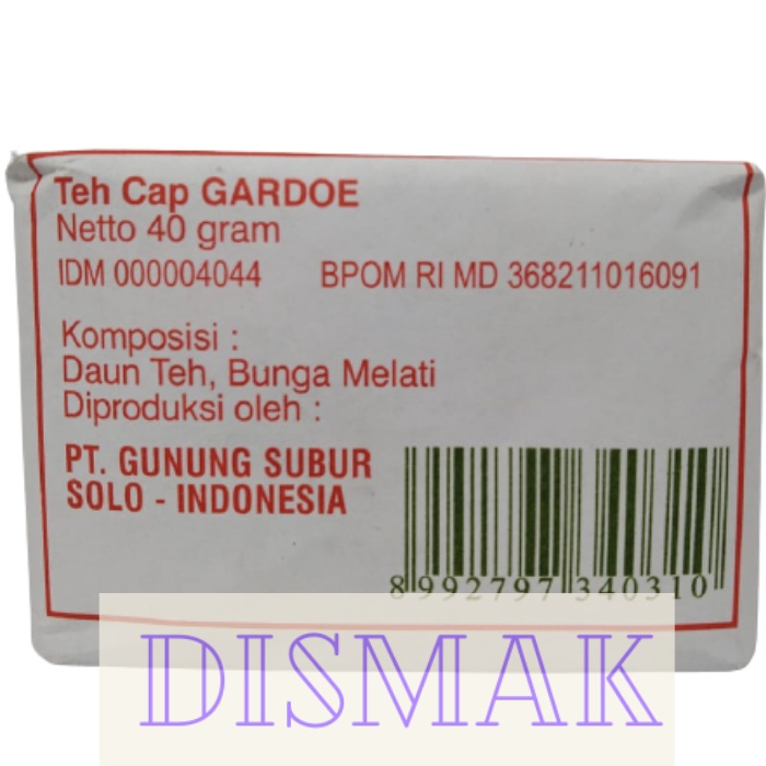 Teh Gardoe Daun 40 gram