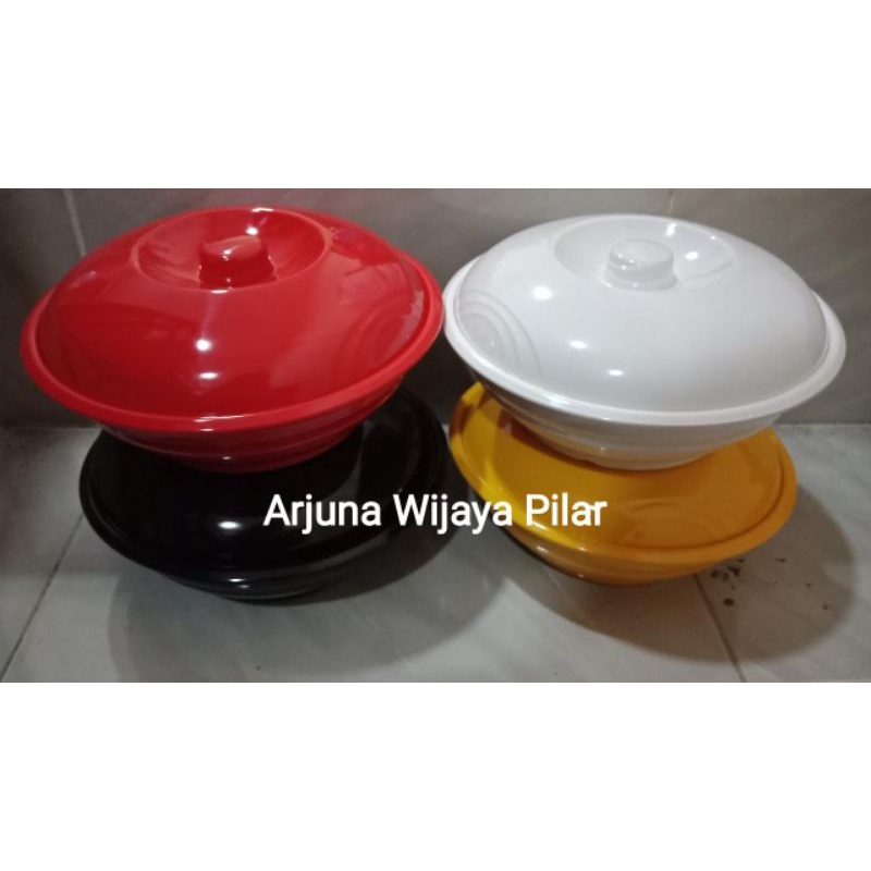 Mangkuk Sup Tutup Bunga MELAMINE DONYKU MT-2686 +Bubblewrap &amp; Kardus