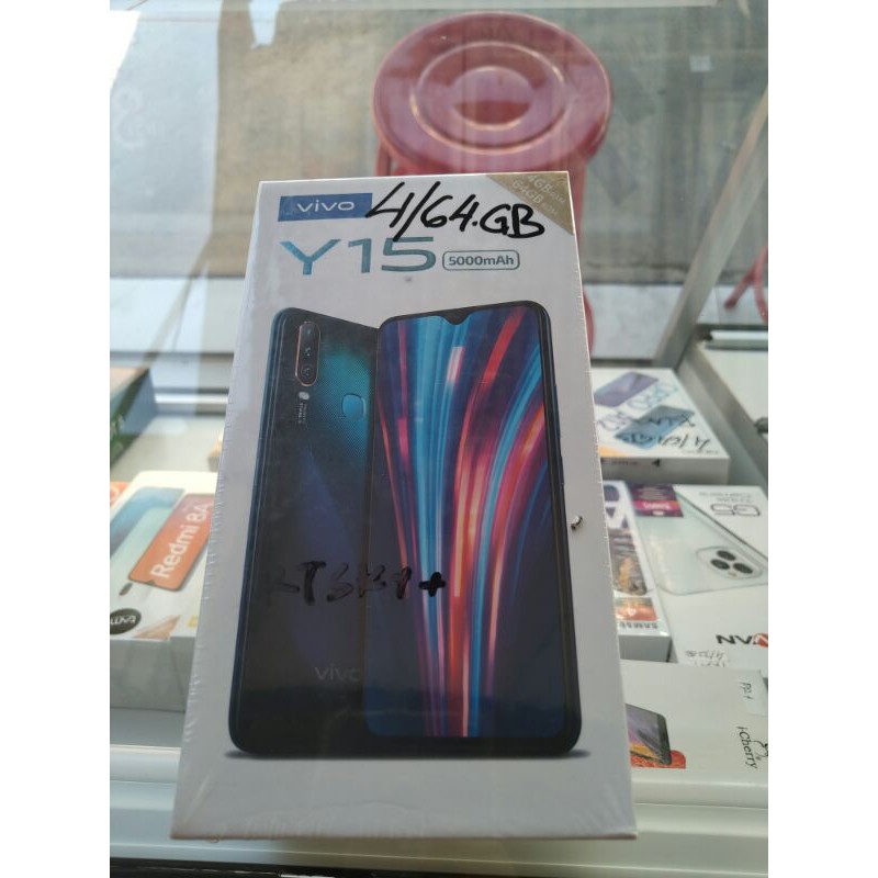 Promo HP Vivo Y15 Ram 4/64gb New Garansi Resmi 1 Tahun