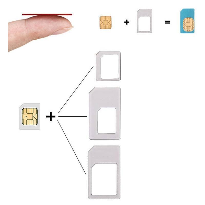 New Arrival 1Pcs Universal Mobile Phone Nano SIM to Micro/Standard Card Adapter Converter