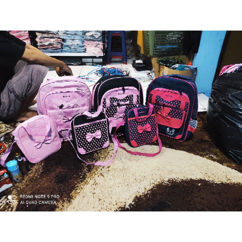 TAS ANAK PEREMPUAN / RANSEL ANAK PEREMPUAN / TAS NGAJI ANAK / TAS PAUD ANAK /