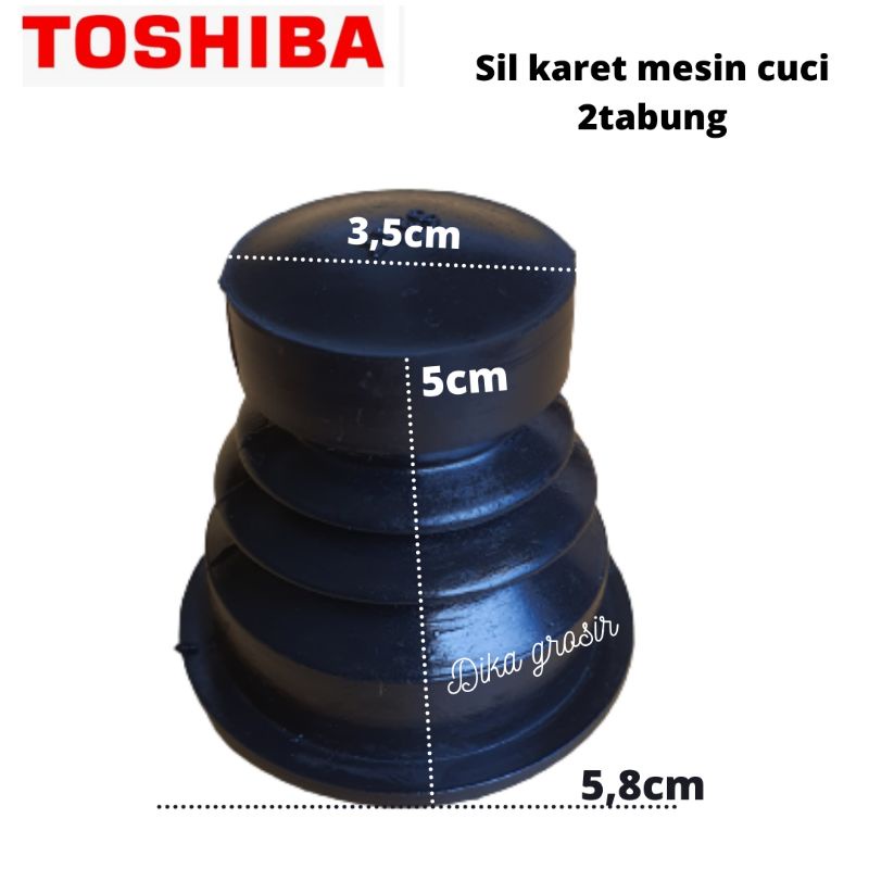 SIL KARET PEMBUANGAN AIR MESIN CUCI TOSHIBA 2TSBUNG