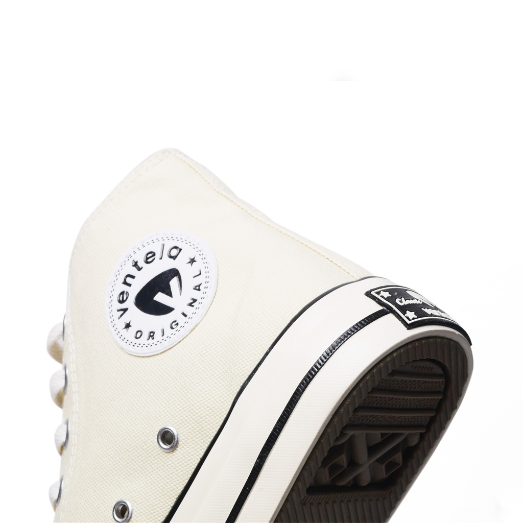 Sepatu Ventela 70s High Cream Original