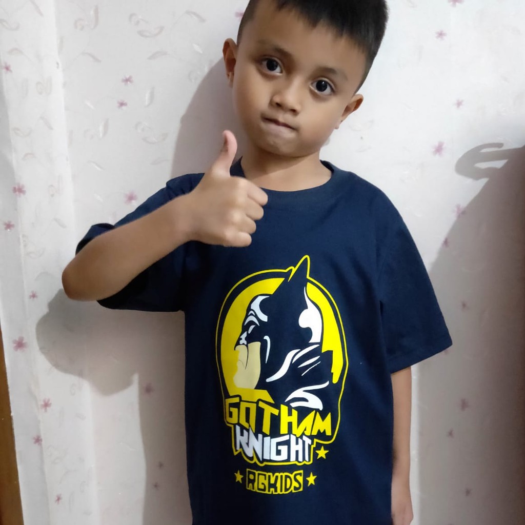 KAOS ANAK DISTRO ANAK LAKI LAKI BAHAN COTTON COMBED 30'S SABLONAN TIDAK PECAH