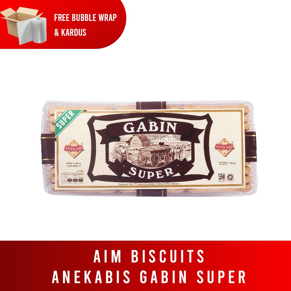 

AIM BISCUITS - AIM Anekabis Gabin Super 350 Gram